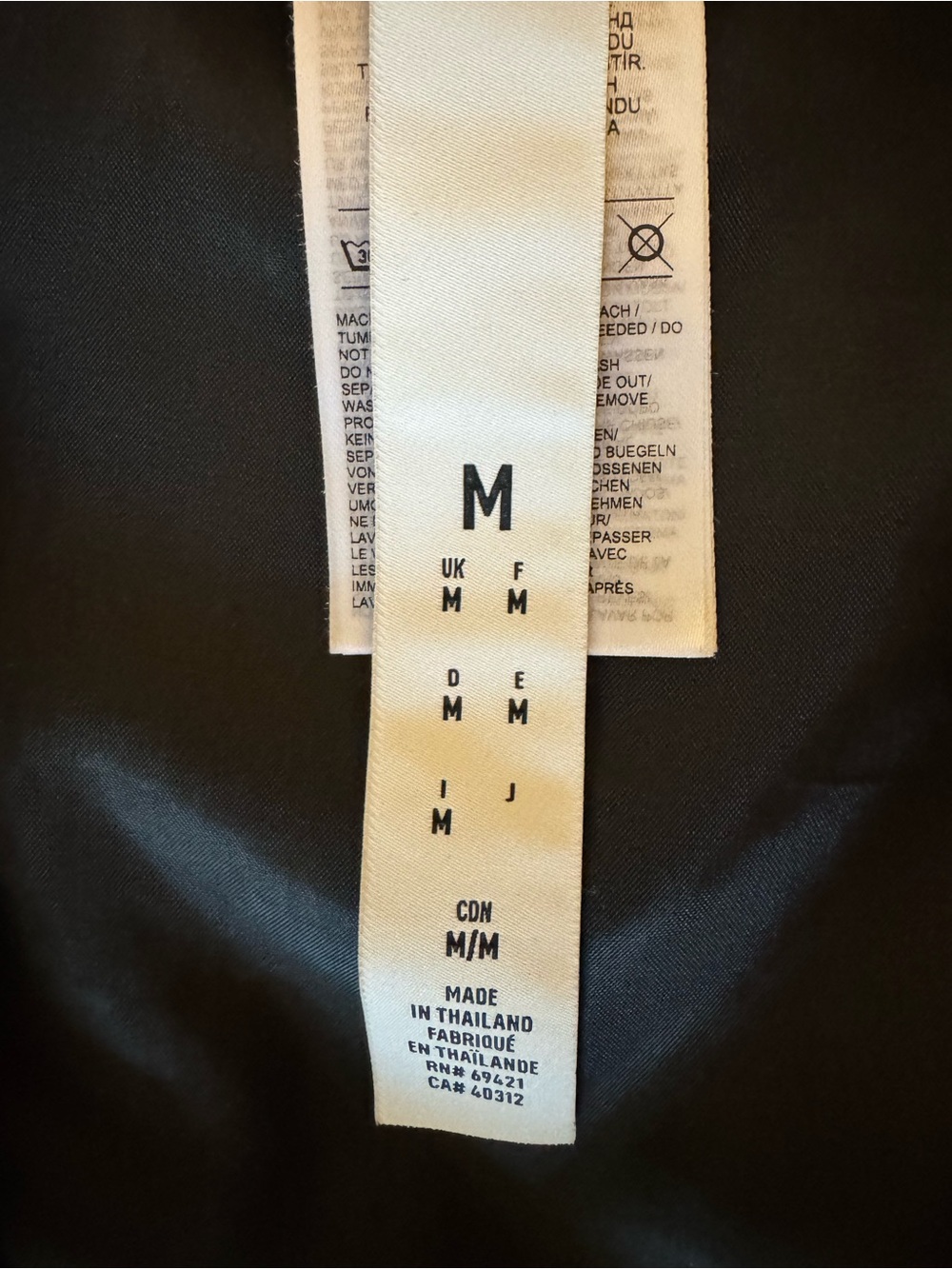 Anine Bing x Reebok Women's Windbreaker Jacket Black Medium Limited Edition - Picture 12 of 14